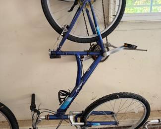 Road bicycle with helmet