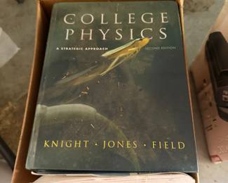 College Physics textbook by Knight, Jones and Field