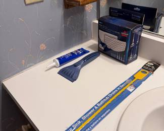 Hand saw and hardware supplies