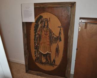 Portrait of Four Bears (Ma-to-toh-pa) Mandan chief