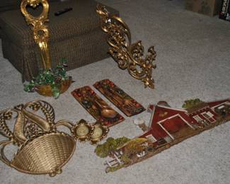 1970's Syroco decor