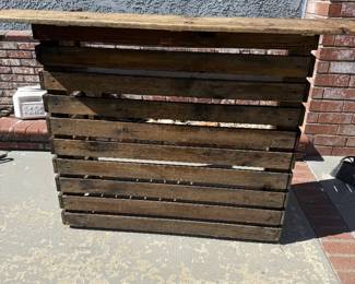 wooden bar 
