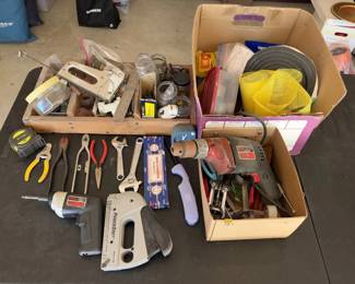 Vintage Skil XtraTool 600 Drill Skil 2305 Screwdriver PowerShot Arrow Stapler