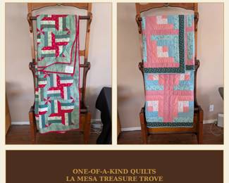 Collage Handmade Quilts Square