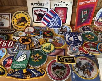 Large Embroidered Patch Lot Boy Scouts NASA Skylab Space Shuttle Camel GT
