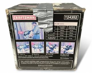 Craftsman inch Compound Miter Saw Model