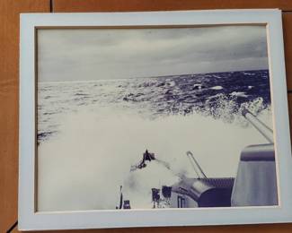 Vintage Naval Battleship Photograph