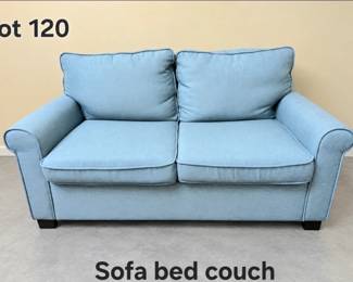 Lot 120 Sofabed loveseat