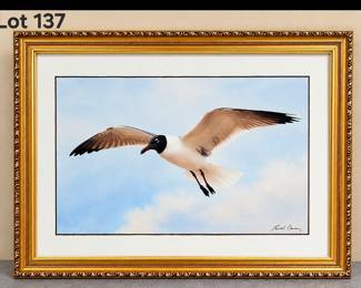 Lot 137 Seagull art
