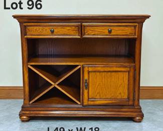 Lot 96 wood sideboard