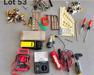 Lot 53 Assorted garage items