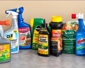 Lot 9 Outdoor chemicals