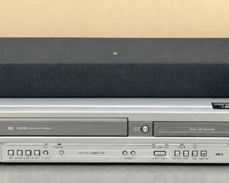 Lot 134 CD DVD player and sound bar