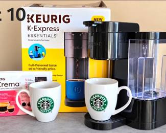 Lot 10 Keurig and starbucks mugs
