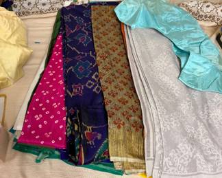 Silk fabrics ans Sari Silks
