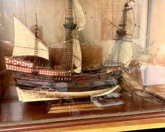 Hand made ship model