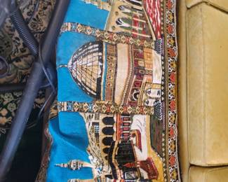 Vintage islamic Velvet wall