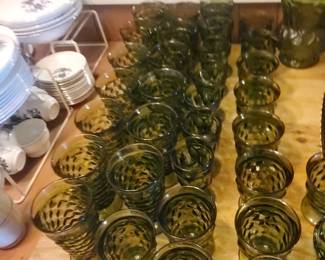 Vintage Indiana glass Whitehall