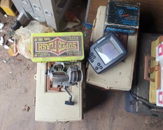 Lots of vintage fishing gear