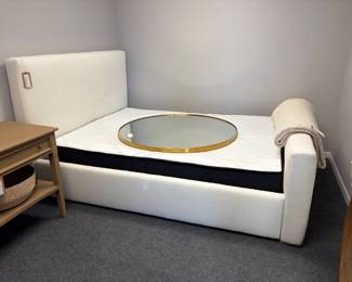 One Kings Lane Nemus Linen Queen Bed