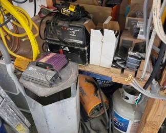Propane Heaters, Chargers, Door Hardware 