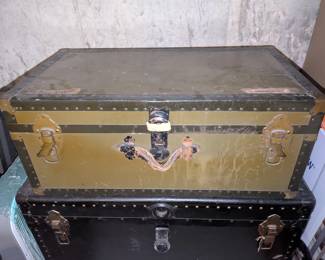 WWII Trunks of Vice Admiral Ralph Rriggs