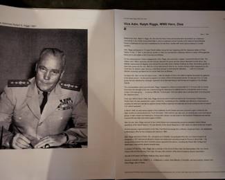 Information on Vice Admiral Ralph Riggs