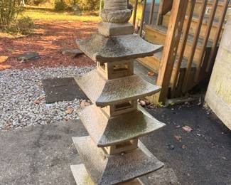 Cement pagoda, we do have the base