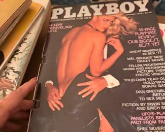 VINTAGE PLAYBOY MAGAZINES