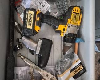 Dewalt Power Drill and Impact Wrench