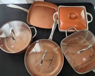 Copper Chef Pan Set