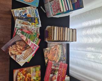Cookbooks-Cooking Light, Southern Living. Misc Fiction