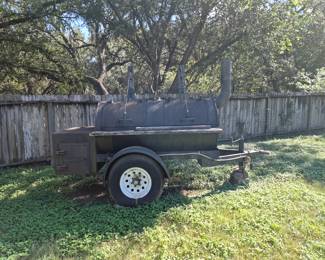 Trailer BBQ Pit