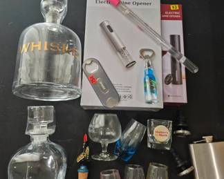 Decanters and Electric Wine Openers