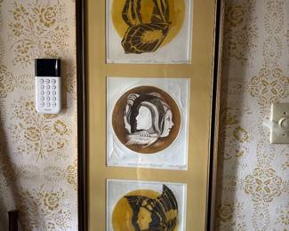 Mary Ellen Davidson Triptych 