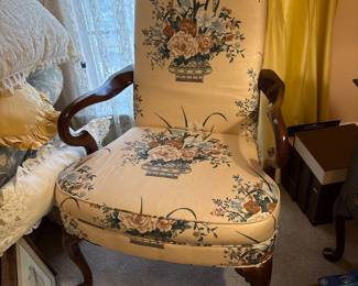 There are two identical chairs