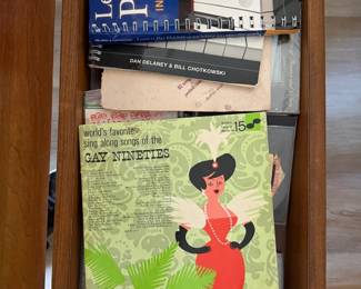 Lots of Sheet Music, Piano Instruction and Broadway Tunes