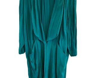 Vintage 1980s Audio Drape Duster Jacket