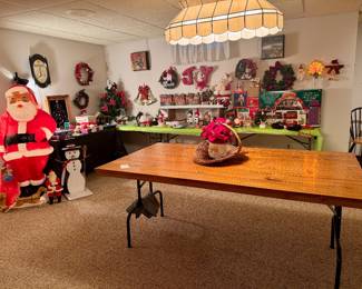 Holiday area - check out the Santa