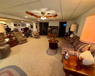 Lower level family room