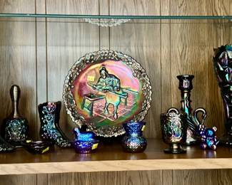 Fenton Carnival glass and more
