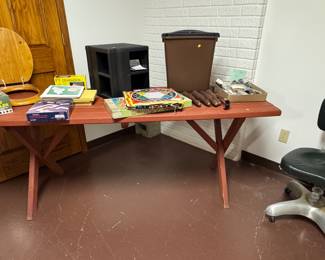 redwood picnic table