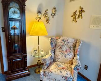 Grandfather clock, in great running condition.