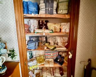 Linens - towels, sheets etc