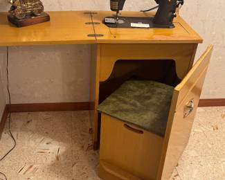 MCM sewing cabinet k antique sewing machine