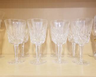Waterford Lismore wine stems