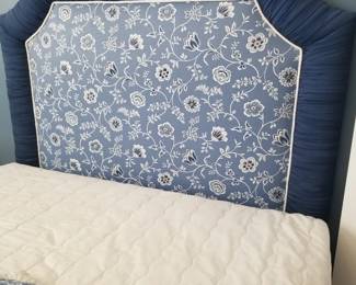 Upholstered headboard, queen.