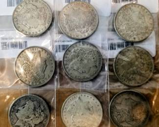 Morgan Silver Dollars