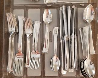 Lenox stainless steel flatware set