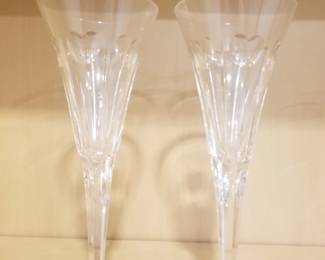 Waterford champagne flutes